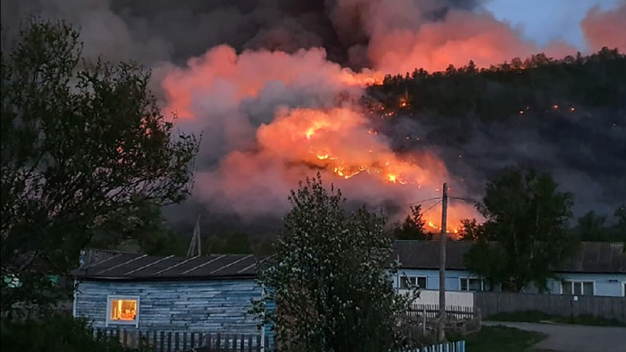 Požar na Kamčatki