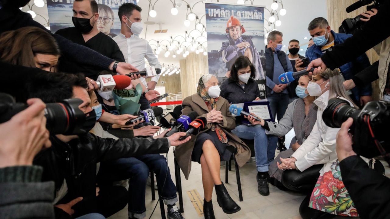 Najstarija Rumunka koja je primila vakcinu